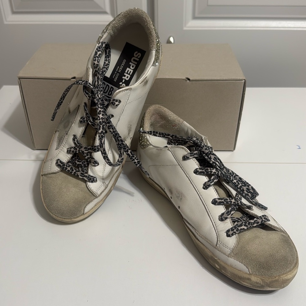 Golden Goose Super Star Classic with Spur